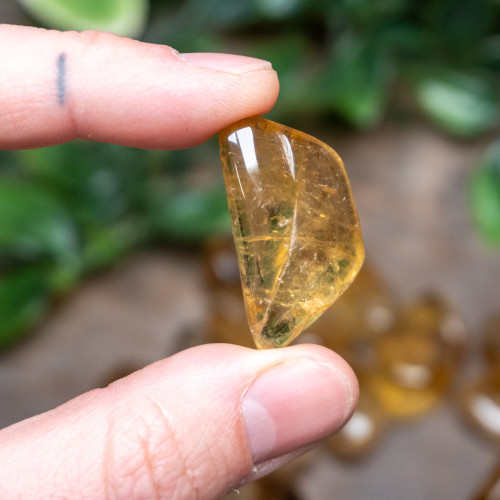 Natural Citrine Tumbled