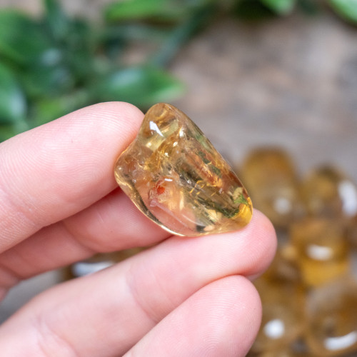 Natural Citrine Tumbled