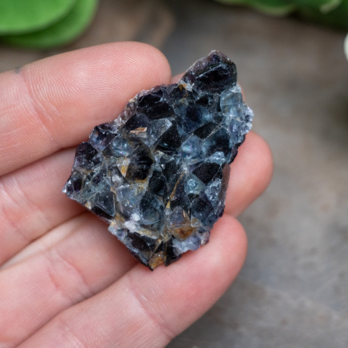 Inner Mongolian Blueberry Fluorite #9