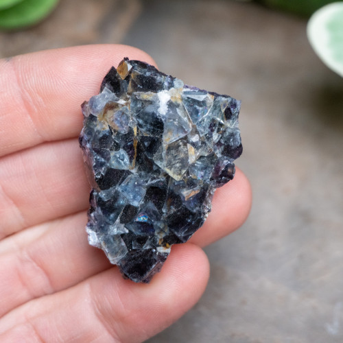 Inner Mongolian Blueberry Fluorite #9