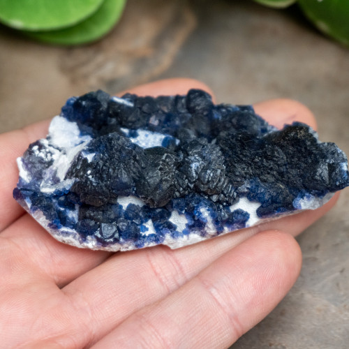 Inner Mongolian Blueberry Fluorite #4