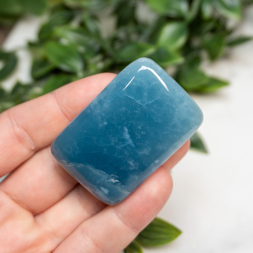 Blue Onyx Palmstone #6