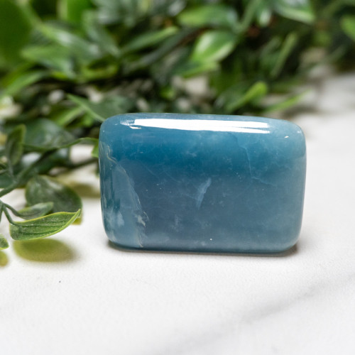 Blue Onyx Palmstone #6