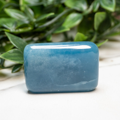 Blue Onyx Palmstone #3