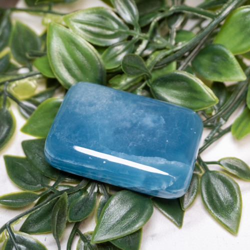 Blue Onyx Palmstone #3