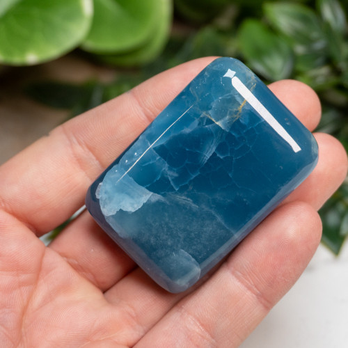 Blue Onyx Palmstone #3