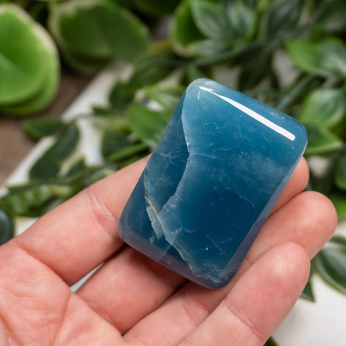 Blue Onyx Palmstone #2