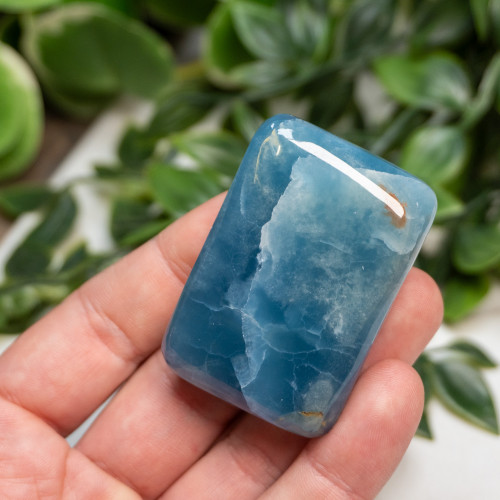 Blue Onyx Palmstone #2