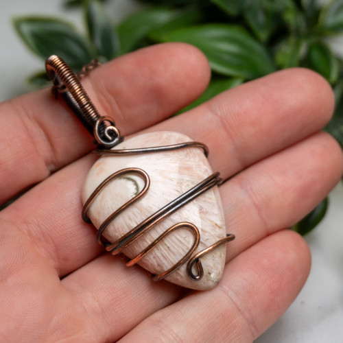 Stilbite Necklace #1