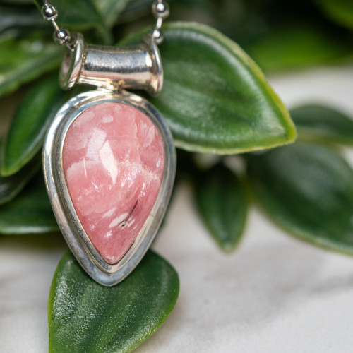 Rhodochrosite Pendant #2