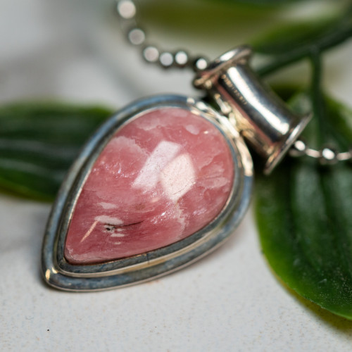 Rhodochrosite Pendant #2