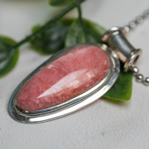 Rhodochrosite Pendant #1