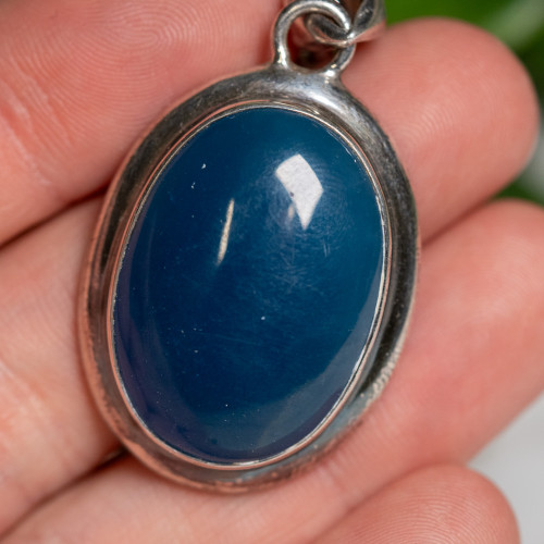 Blue Onyx Pendant #3