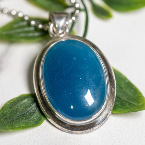 Blue Onyx Pendant #3