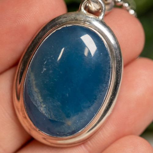 Blue Onyx Pendant #2