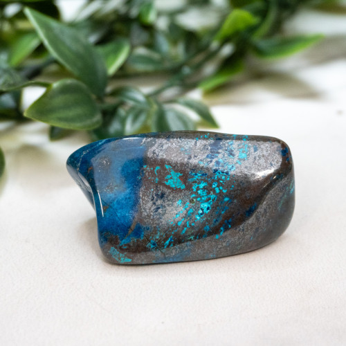 Shattuckite, Cuprite and Tenorite Polished #5