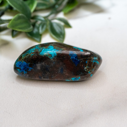 Shattuckite, Cuprite and Tenorite Polished #3