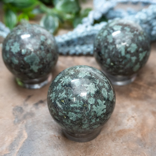 Flower Stone Sphere