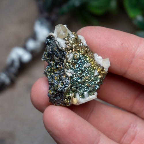 Chalcopyrite on Siderite #2