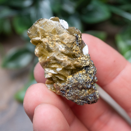 Chalcopyrite on Siderite #1