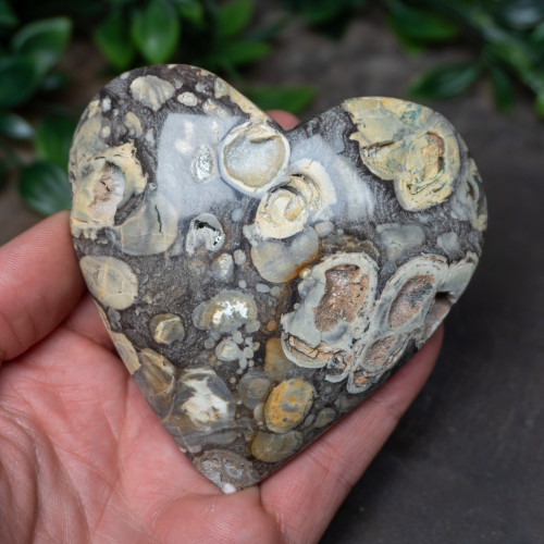 Geyserite Large Heart #1