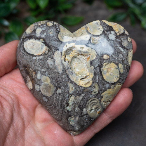 Geyserite Large Heart #1