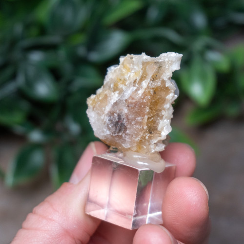 Yellow Fluorite with Pyrite, Calcite, Dolomite & Blue Barite #1