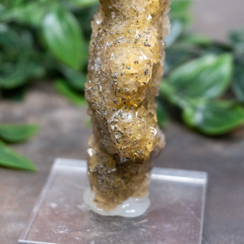 Yellow Fluorite with Pyrite #3