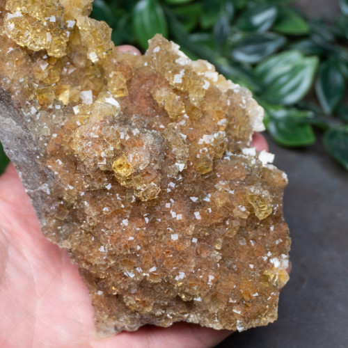 Yellow Fluorite with Pyrite #1