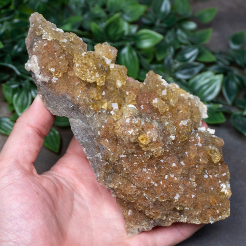 Yellow Fluorite with Pyrite #1