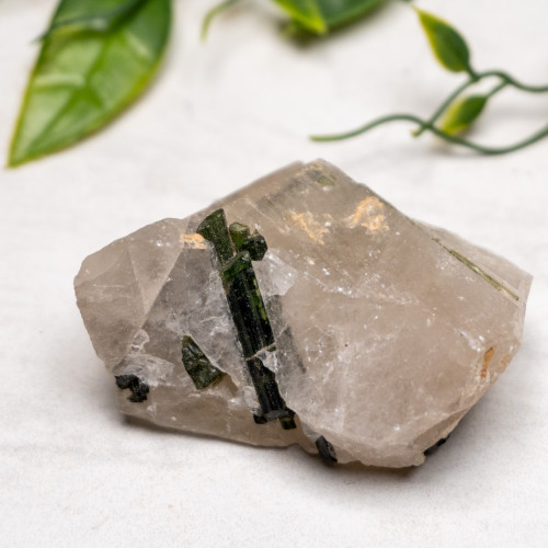 Green Tourmaline in Quartz #1