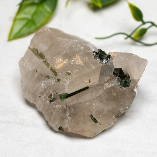 Green Tourmaline in Quartz #1