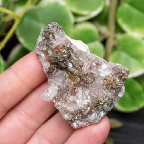 Quartz with Epidote Inclusions #2