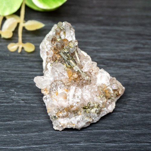 Quartz with Epidote Inclusions #2