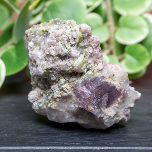 XL Watermelon Tourmaline with Lepidolite #1