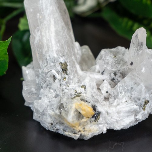 Raw Danburite Family With Pyrite #1