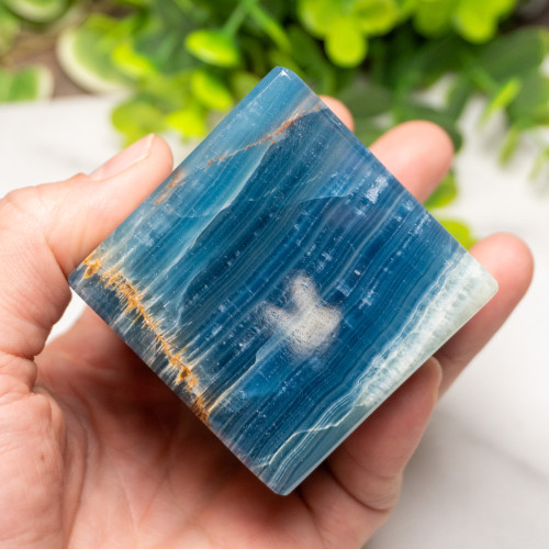 Blue Onyx Cube #2