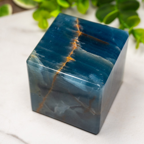 Blue Onyx Cube #2