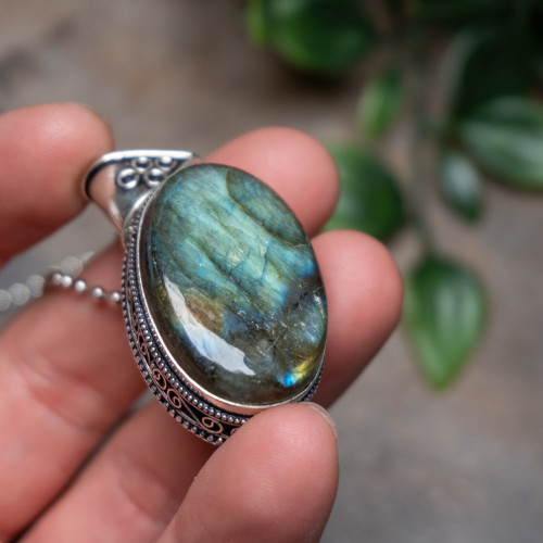 Labradorite Necklace #1