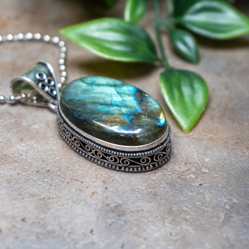 Labradorite Necklace #1