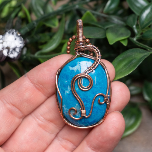 Blue Apatite Necklace #2