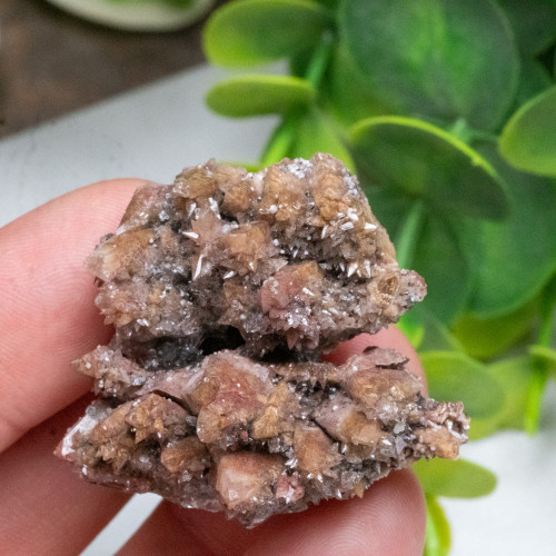 Dogtooth Calcite on Fluorite #4