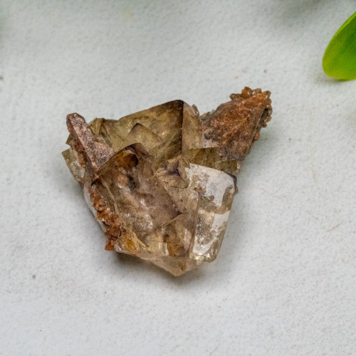 Dogtooth Calcite on Fluorite #1