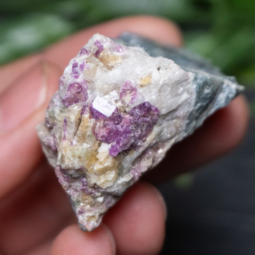 Purple and Green Vesuvianite Small Raw #4