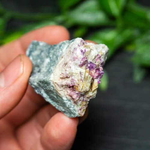 Purple and Green Vesuvianite Small Raw #4