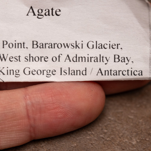 Antarctica Agate Slice #1