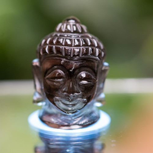 Colombianite Buddha Head #1