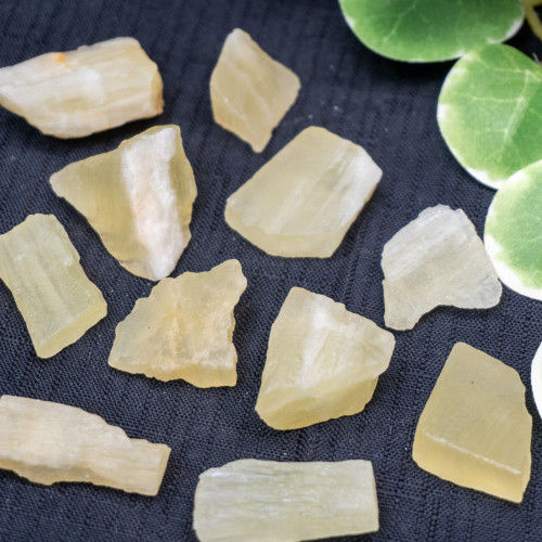 Lemon Calcite Philanthropy Stone