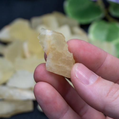 Lemon Calcite Philanthropy Stone