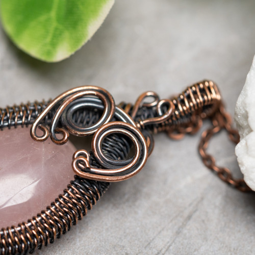 Rose Quartz Necklace #2